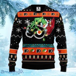 NHL Philadelphia Flyers Grinch Christmas Ugly Sweater Gift for fans Product Photo 2