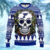 NHL St. Louis Blues Skull Flower Ugly Christmas Ugly Sweater Gift for fans