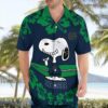 Notre Dame Fighting Irish Flower Cute Snoopy Smile Hawaiian Shirt Summer Gift