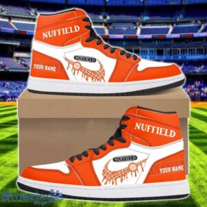 Nuffield Logo Air Jordan 1 Shoes Custom Name Hightop Sneakers For Men Women Sport Gift Product Photo 1