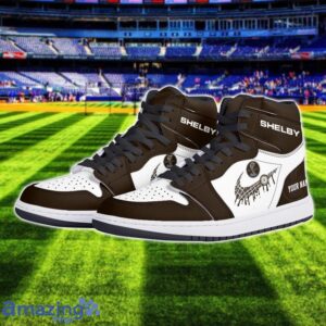 Shelby Logo Air Jordan 1 Shoes Custom Name Hightop Sneakers For Men Women Sport Gift Product Photo 2
