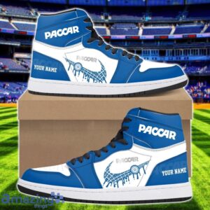 Paccar Logo Air Jordan 1 Shoes Custom Name Hightop Sneakers For Men Women Sport Gift Product Photo 1
