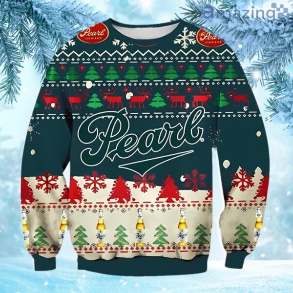 Pearl Larger Beer Ugly Christmas Sweater Gift For Men And Women Product Photo 1