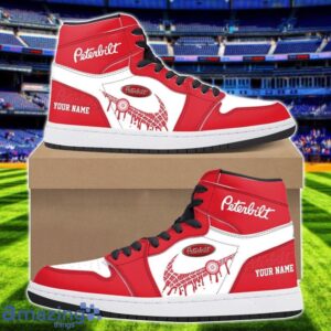 Peterbilt Logo Air Jordan 1 Shoes Custom Name Hightop Sneakers For Men Women Sport Gift Product Photo 1