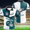 Philadelphia Eagles 3D All Print Polo Shirt For Fans Team Gift