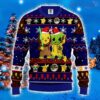 Pikachu And Yoda Ugly Christmas Sweater 3D Gift For Men And Women Blue