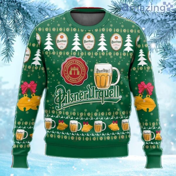 Pilsner Urquell Ugly Sweater Christmas Gift For Men And Women Product Photo 1