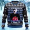 Pinhead Hellraiser Ugly Christmas Sweater Gift For Men And Women