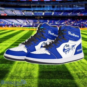 Pittsburgh Panthers Air Jordan 1 Shoes Sport Hightop Sneakers For Men And Women Custom Name image Pittsburgh Panthers Air Jordan 1 Shoes Sport Hightop Sneakers For Men And Women Custom Name Product Photo 2