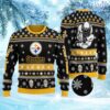 Pittsburgh Steelers Personalized Christmas Ugly Sweater 3D Christmas Gifts For Fans
