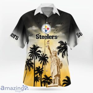 Pittsburgh Steelers Statue Of Liberty Pround Hawaiian Shirt For Summer Product Photo 2