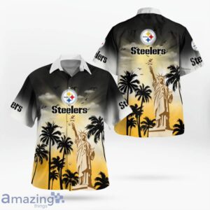 Pittsburgh Steelers Statue Of Liberty Pround Hawaiian Shirt For Summer Product Photo 4