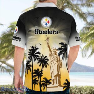 Pittsburgh Steelers Statue Of Liberty Pround Hawaiian Shirt For Summer Product Photo 1