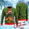 Pizza Cat With Laser Eyes Ugly Christmas Sweater Gift Knitting Sweater V2