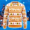 Popeyes Ugly Christmas Sweater 3D Gift For Men And Women