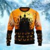 Pumpkin Town Ugly Halloween Sweater For Halloween Gift Sweater