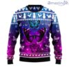 Purple Butterfly Ugly Christmas Sweater Gift Knitting Sweater