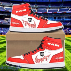 Ram truck Logo Air Jordan 1 Shoes Custom Name Hightop Sneakers For Men Women Sport Gift Product Photo 1