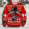 Red Power Rangers Christmas Ugly Sweater Gift For Men And Women