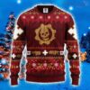 Red Skull Ugly Christmas Sweater 3D Gift For Men And Women