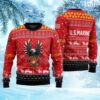 Red US Marine Corps Christmas Tree Christmas Ugly Sweater 3D