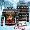 Reindeer Funny Ugly Christmas Sweater Gift Knitting Sweater