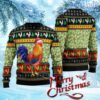 Rooster Christmas Sweater Gift For Men And Women