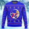 Sailor Moon Sitting On Moon Ugly Christmas Sweater
