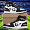 San Antonio Spurs Air Jordan 1 Shoes Sport Hightop Sneakers For Men And Women Custom Name