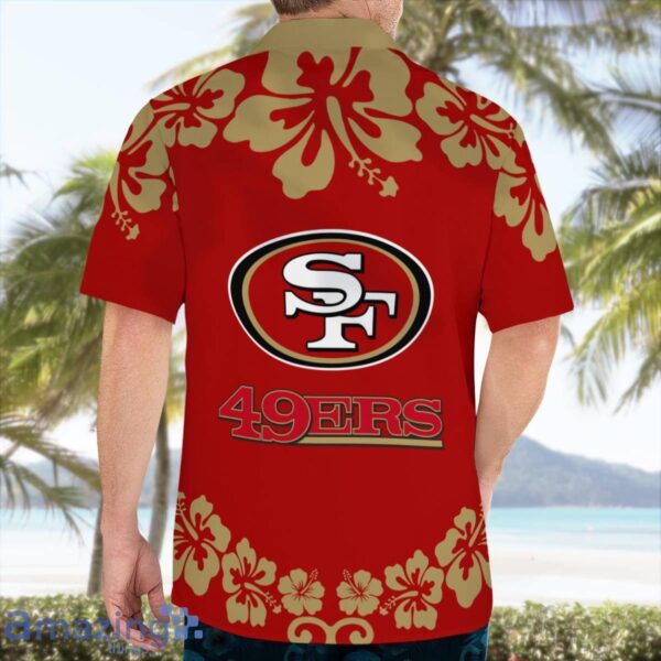 San Francisco 49ers Flower Cute Snoopy Smile Hawaiian Shirt Summer Gift Product Photo 4