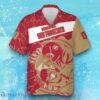 San Francisco 49ers Hawaiian Shirt With Custom Number & Name For Adults