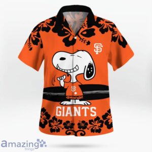 San Francisco Giants Flower Cute Snoopy Smile Hawaiian Shirt Summer Gift image San Francisco Giants Flower Cute Snoopy Smile Hawaiian Shirt Summer Gift Product Photo 2