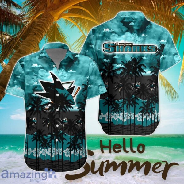 San Jose Sharks Shirt New Designs Hawaiian Shirt All Printed Summer Gift For Fans Product Photo 1