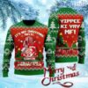 Santa Fall From Nakatomi Plaza Ugly Christmas Sweater Gift Knitting Sweater
