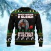 Santa Needed A Sleigh Ugly Christmas Sweater Gift Knitting Sweater