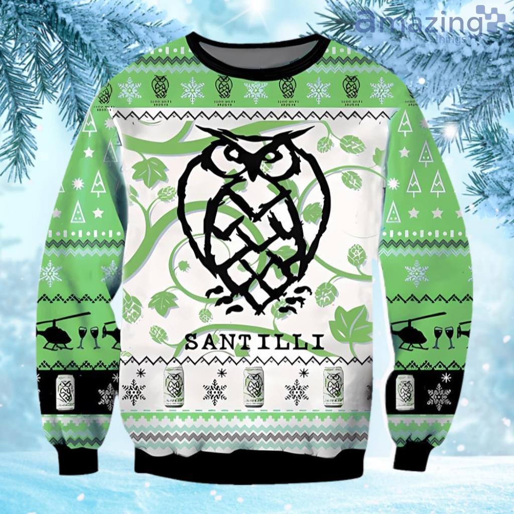 Santilli Beer Ugly Christmas Sweater Gift For Men And Women image Santilli Beer Ugly Christmas Sweater Gift For Men And Women Product Photo 1
