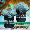 Seattle Kraken Hawaii Shirt Logo Team Printing 3D Hawaiian Shirt All Printed