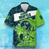 Seattle Seahawks Hawaiian Shirt With Custom Number & Name For Adults
