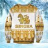 Singha Beer Ugly Christmas Sweatshirt