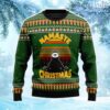 Sloth Namaste Ugly Christmas Sweater Gift Knitting Sweater
