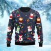 Snowman Christmas Light Ugly Christmas Sweater For Men And Women Christmas Gift Sweater