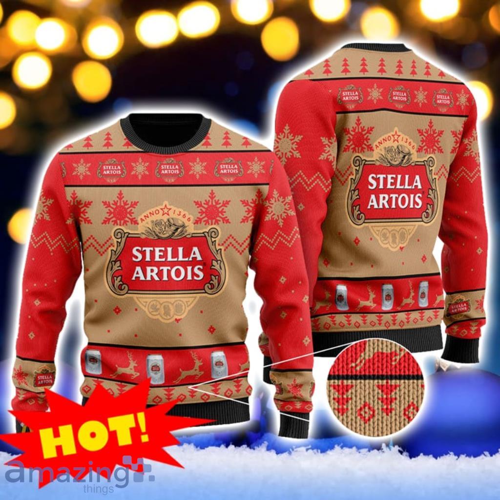 Stella Artois Christmas Sweater Gift For Men And Women image Stella Artois Christmas Sweater Gift For Men And Women Product Photo 1