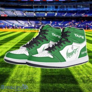 Tafe Logo Air Jordan 1 Shoes Custom Name Hightop Sneakers For Men Women Sport Gift Product Photo 2