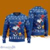 Toronto Blue Jays MLB Baseball Snoopy And Woodstock Funny Christmas Ugly Sweater Custom Name Gift For Fans
