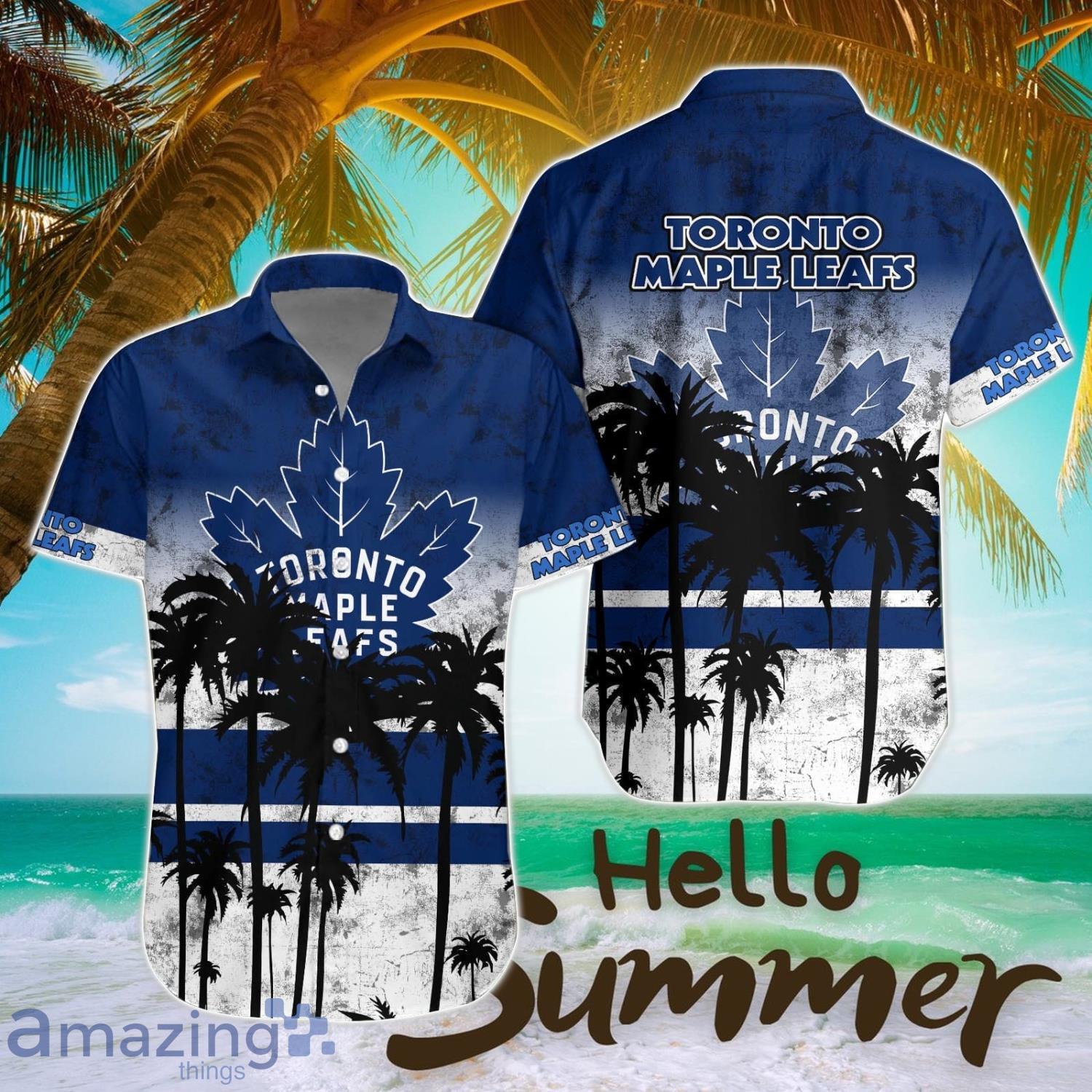 Toronto Maple Leafs Hawaii Shirt Logo Team Printing 3D Hawaiian Shirt All Printed image Toronto Maple Leafs Hawaii Shirt Logo Team Printing 3D Hawaiian Shirt All Printed Product Photo 1