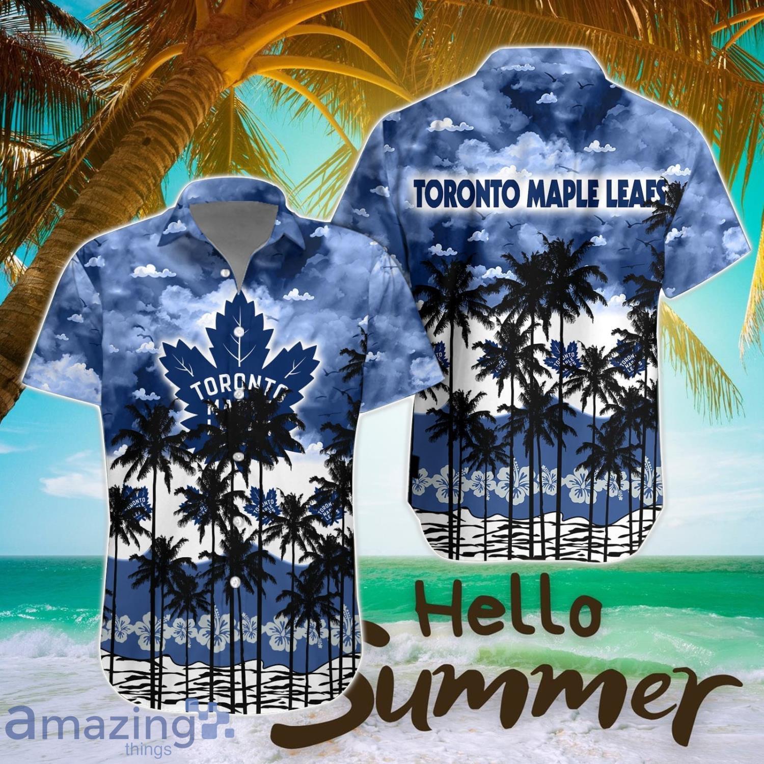 Toronto Maple Leafs Shirt New Designs Hawaiian Shirt All Printed Summer Gift For Fans image Toronto Maple Leafs Shirt New Designs Hawaiian Shirt All Printed Summer Gift For Fans Product Photo 1