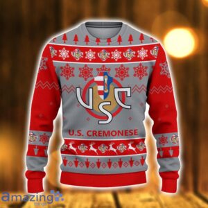U.S. Cremonese Ugly Christmas Sweater Snowflake Pattern Pattern 3D Sweater Holiday Gift Ideas For Men And Women Product Photo 2