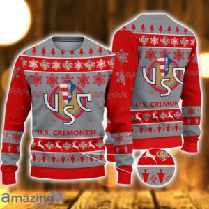 U.S. Cremonese Ugly Christmas Sweater Snowflake Pattern Pattern 3D Sweater Holiday Gift Ideas For Men And Women Product Photo 1