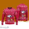 Washington Nationals MLB Baseball Snoopy And Woodstock Funny Christmas Ugly Sweater Custom Name Gift For Fans
