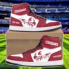 Washington State Cougars Air Jordan 1 Shoes Sport Hightop Sneakers For Men And Women Custom Name